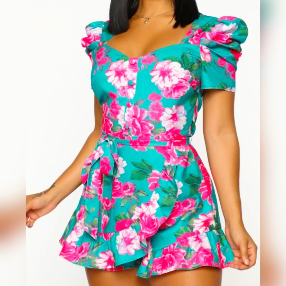 Floral Romper